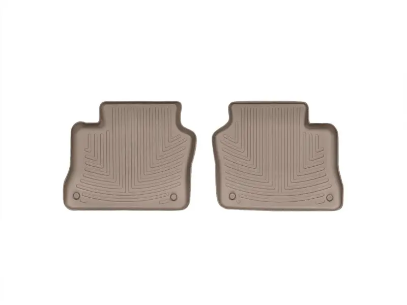 Weathertech Tan Rear Floorliner For 2010+ Porsche Panamera 1