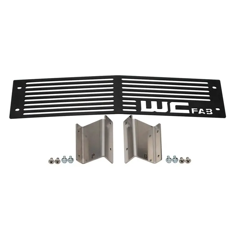 Wehrli 15-19 Chevrolet Silverado Hd 6.6L Lml/L5P Duramax Bumper Grille - Fine Texture Black 1