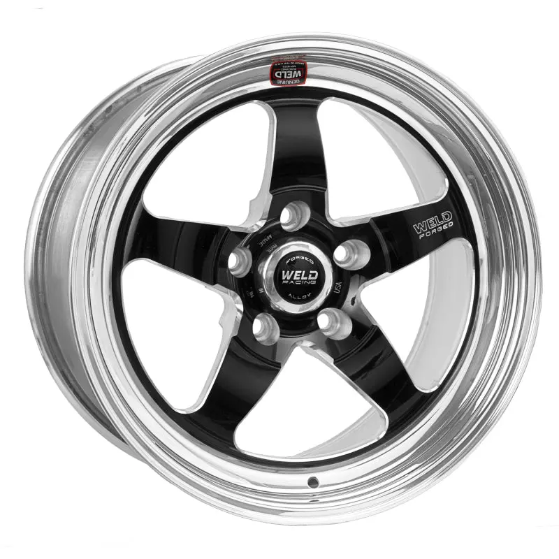 Weld Racing S71 18X11 Black Forged Aluminum Wheel – 5X4.5 Bolt Pattern, 4.2" Backspace, Non-Beadlock 1