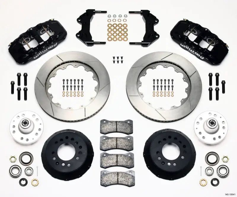 Wilwood Aero6 Front Hub Kit With 14-Inch Wwe Prospindle 1
