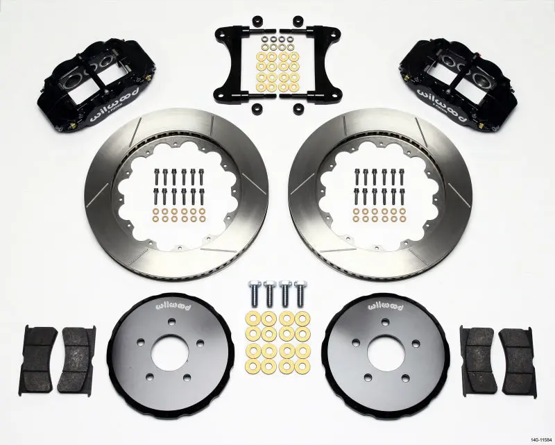 Wilwood Superlite 6R Front Brake Hat Kit – 14" Diameter For Nissan 370Z And Infiniti G37 1
