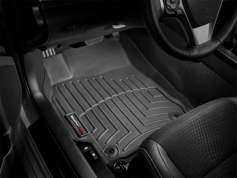 Wt Floorliner Front Interior Mat – Black Heavy-Duty Trim 1