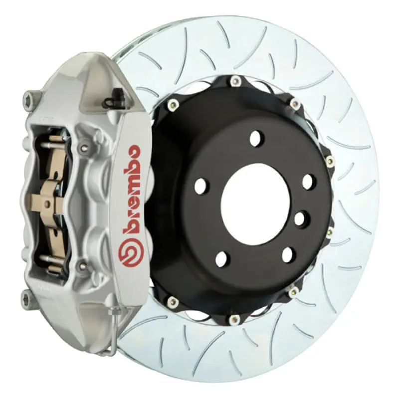 Brembo Gt Big Brake Kit – Rear, 4-Piston Calipers With 380X28Mm Two-Piece Slotted Rotors For Porsche Cayenne Turbo (2011–2018) 1