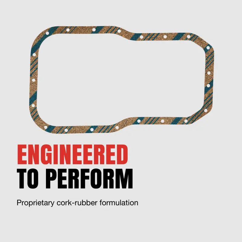 Fel-Pro Os 30214 Permadryplus Oil Pan Gasket Set With Snap-Up Seals For T-Series Engines 2