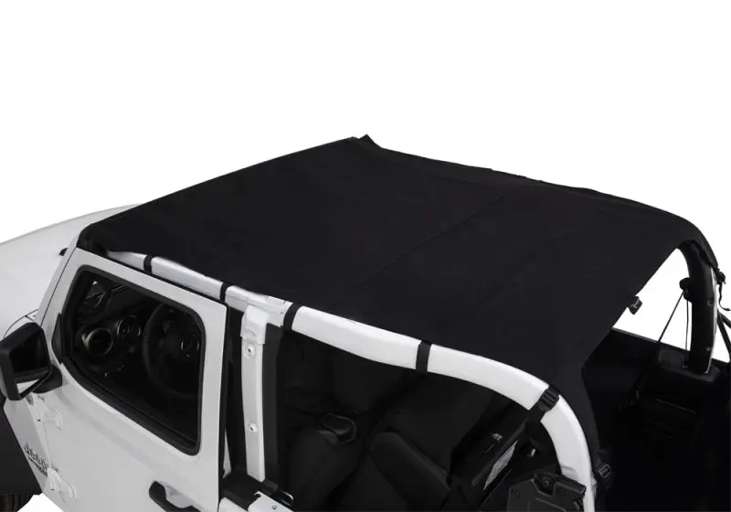 Rampage Oe-Style California-Compliant Exterior Brief Top For 2018–2019 Jeep Wrangler Jl Sport 2-Door – Black 1