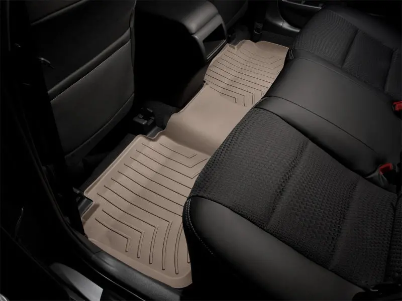 Weathertech Custom Fit Rear Floor Liners – Tan, For 2003–2009 Mercedes-Benz E500 Sedan 1