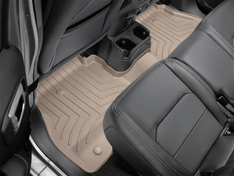 Weathertech High-Performance Rear Floor Liners – Tan, For 2021+ Cadillac Escalade 1